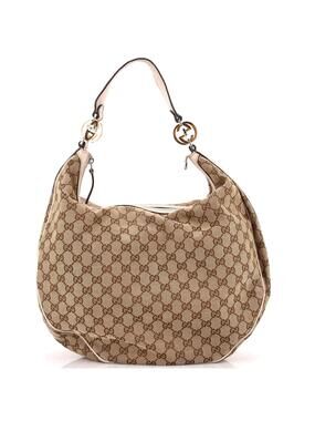 Gucci Twins Hobo Gg Canvas Large #270331G11B